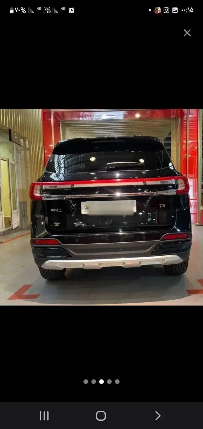 T5 فردا موتور صفر کیلومتر مشکی مدل ۱۴۰۴ سند آزاد|خودرو سواری و وانت|زاهدان, |دیوار