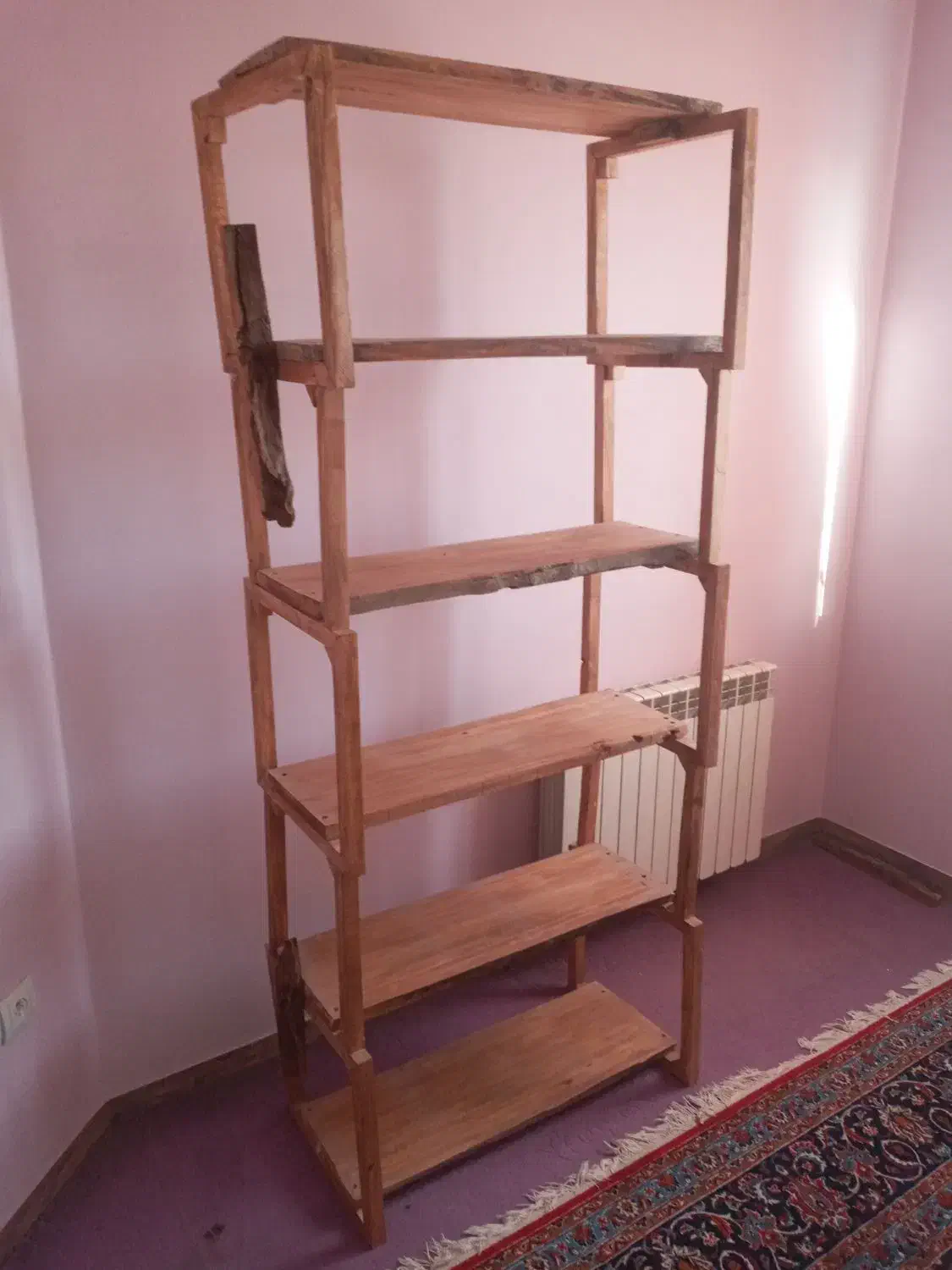 قفسه چوبی|کتابخانه، شلف، قفسه‌های دیواری|کرمان, |دیوار