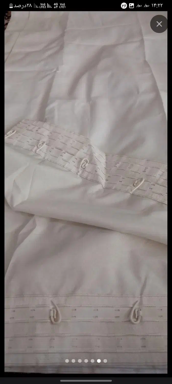 پرده حریر طرح دار|پرده، رانر، رومیزی|اصفهان, شاه پسند|دیوار