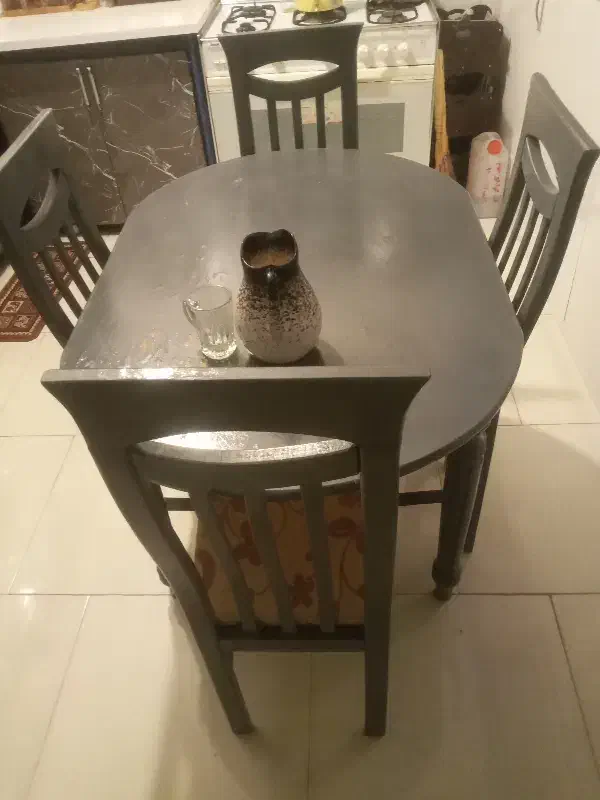 میز نهار خوری|میز و صندلی غذاخوری|تربت جام, مسکن مهر|دیوار