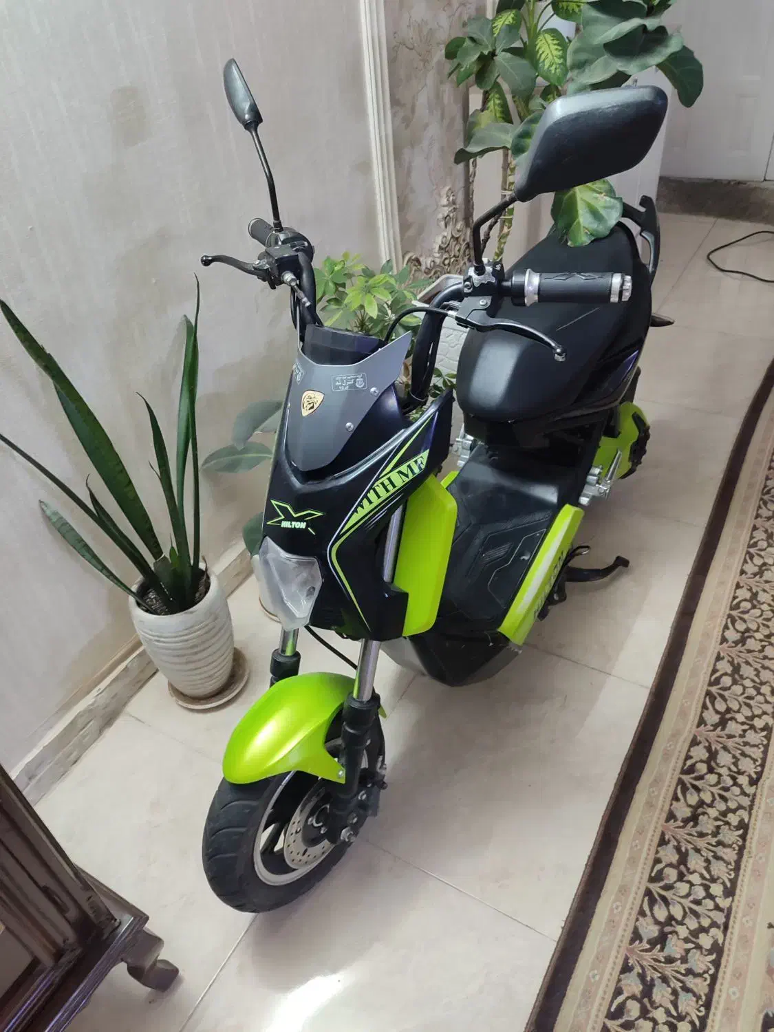 موتور برقی باطری کاملا سالم|موتورسیکلت|گرگان, |دیوار