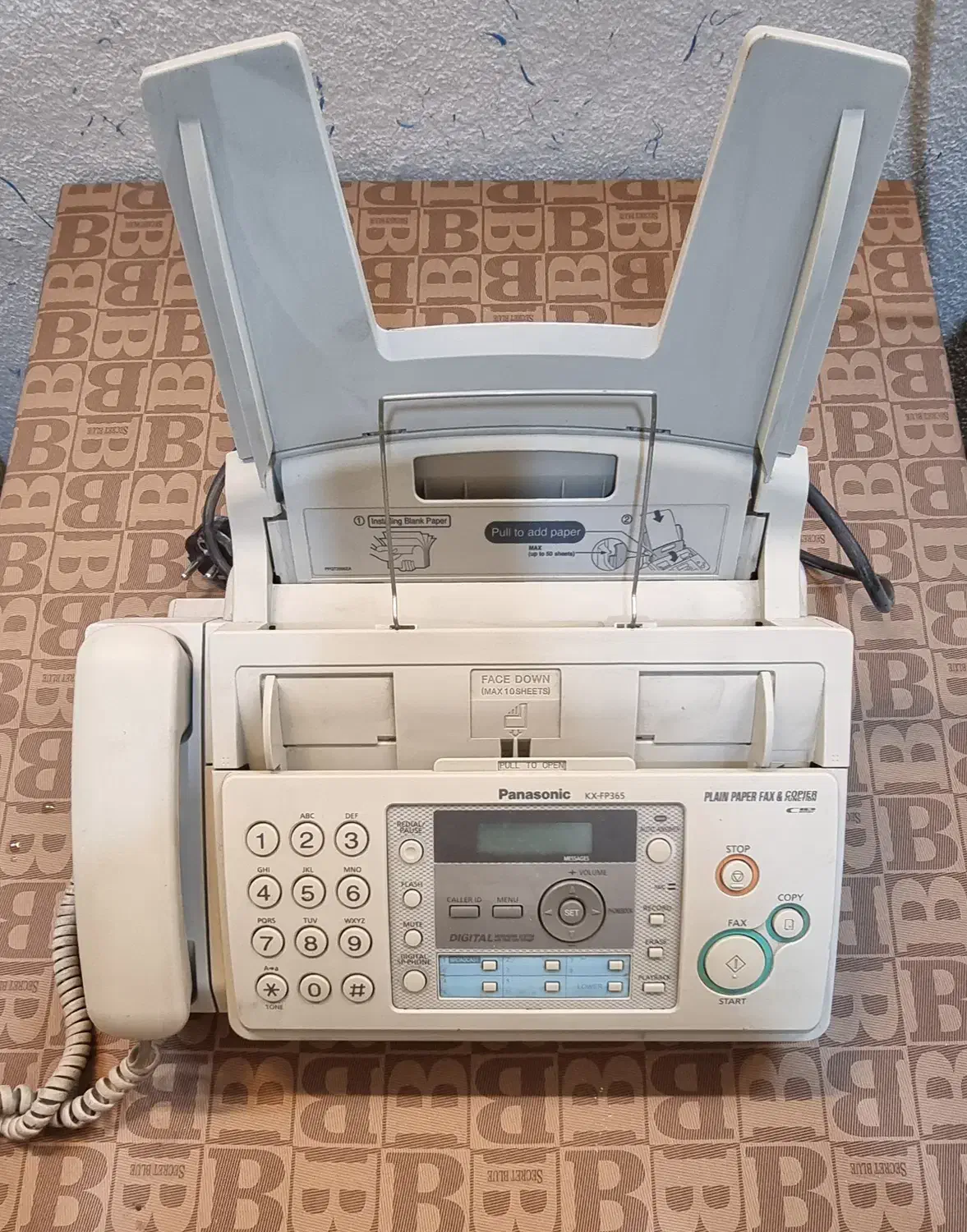 دستگاه فکس پاناسونیک|پرینتر، اسکنر، کپی، فکس|تهران, فرحزاد|دیوار