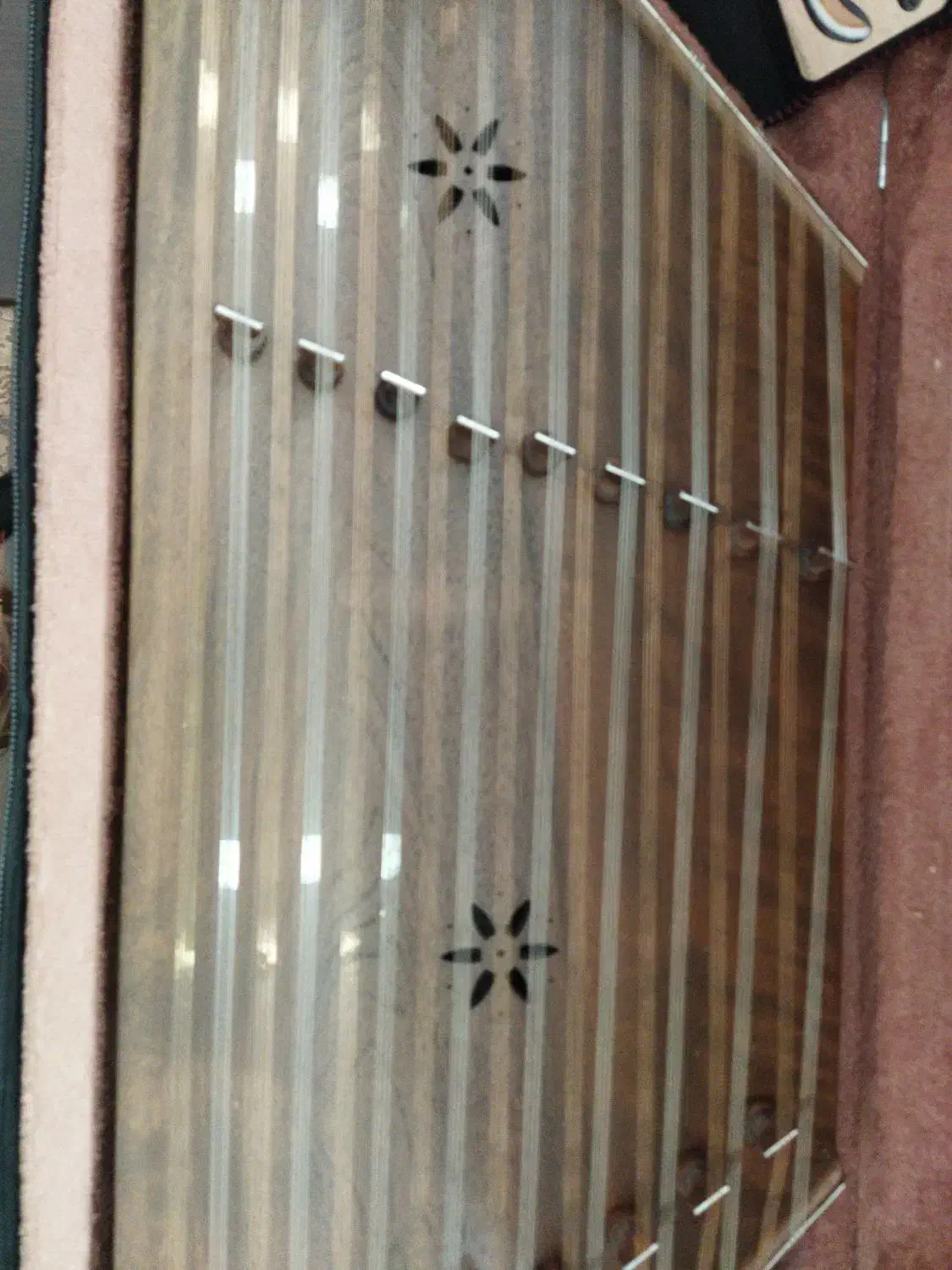 سنتور دو مهره حمید موسوی|سازهای سنتی|سنندج, |دیوار