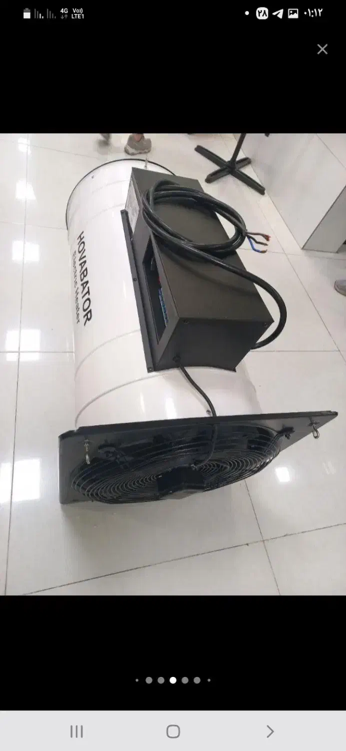 جت هیتر برقی|بخاری، هیتر، شومینه|نکا, |دیوار