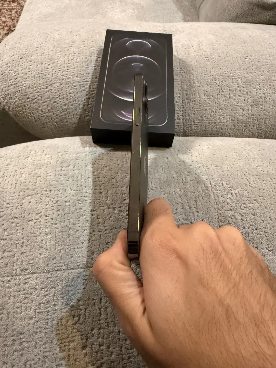 آیفون 12pro max حافظه ۱۲۸ گیگ|موبایل|تهران, نیلوفر|دیوار