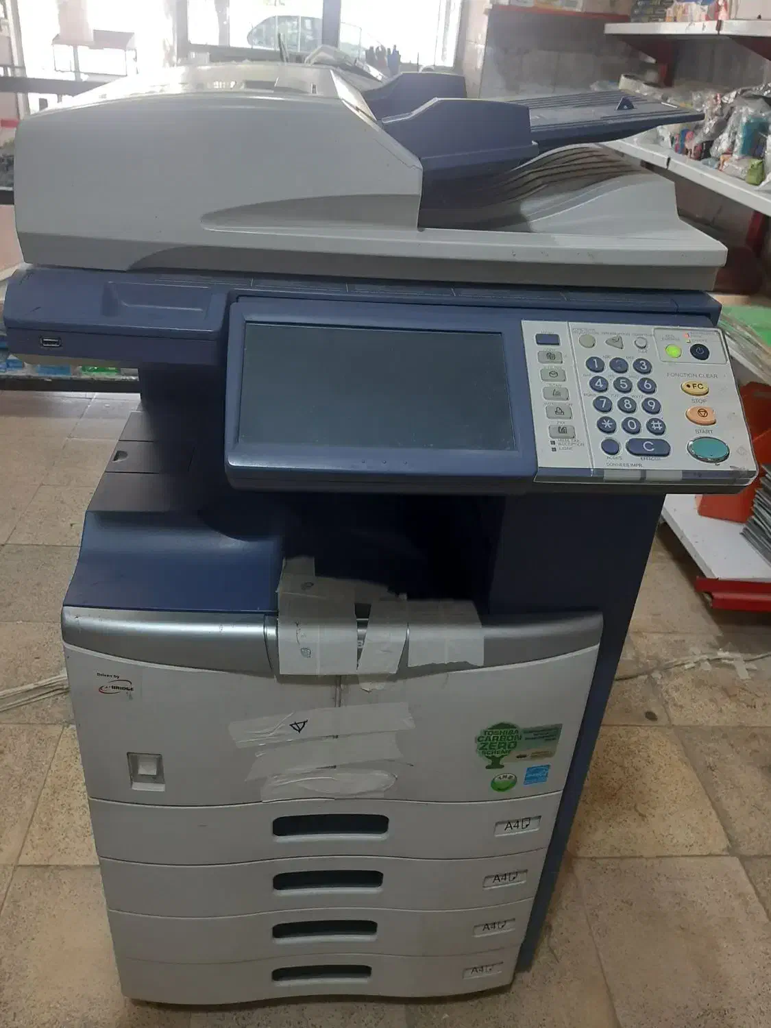 توشیبا استادیو ۳۵۶ بهترین دستگاه کمترین استهلاک|پرینتر، اسکنر، کپی، فکس|ایلام, |دیوار