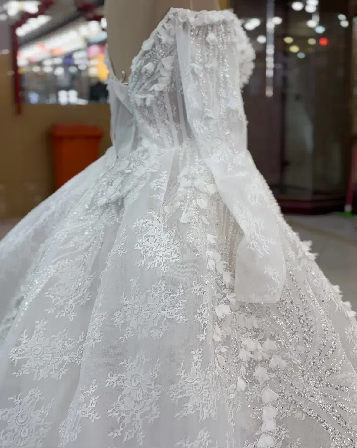 لباس عروس ژورنالی تمام دانتل|لباس|همدان, |دیوار