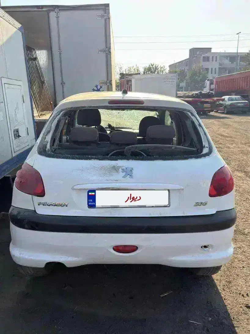 ۲۰۶ تیپ ۳ پاناروما 1401|خودرو سواری و وانت|تهران, جنت‌آباد شمالی|دیوار