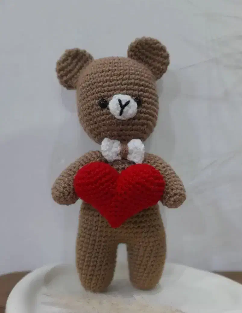 عروسک خرس قلاببافی|اسباببازی|لنگرود, |دیوار