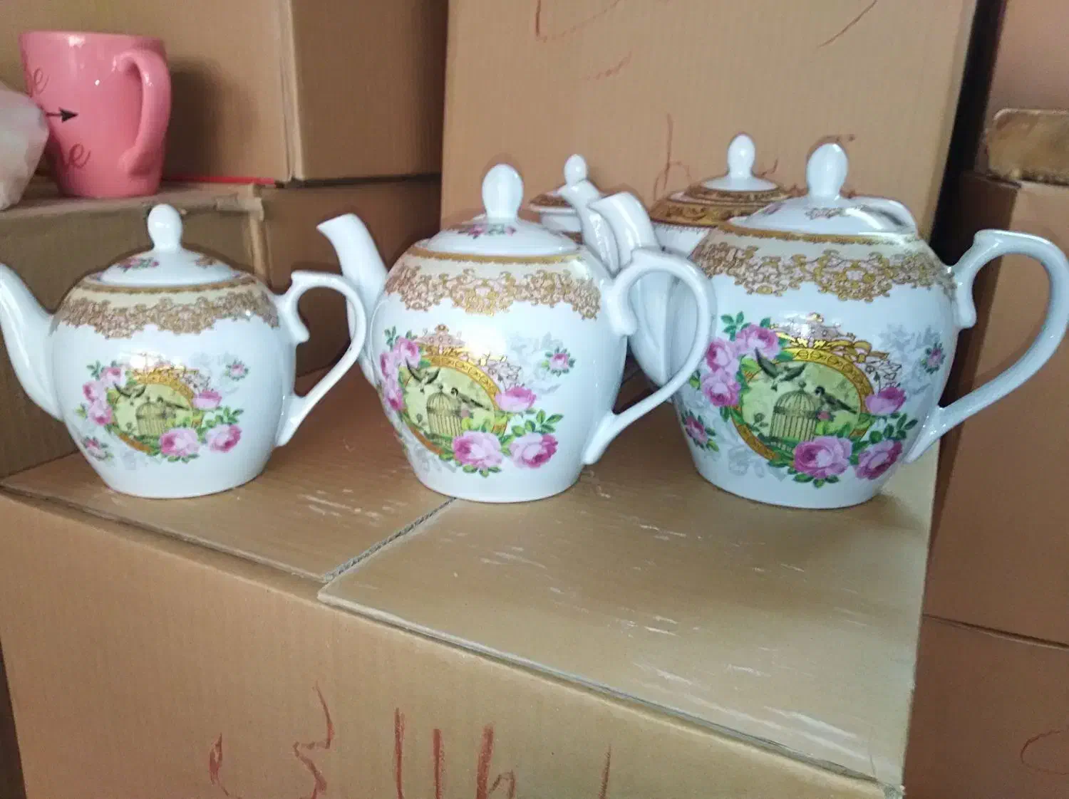 فروش مستقیم قوری چینی|قوری، کتری، قهوهساز دستی|فلاورجان, |دیوار