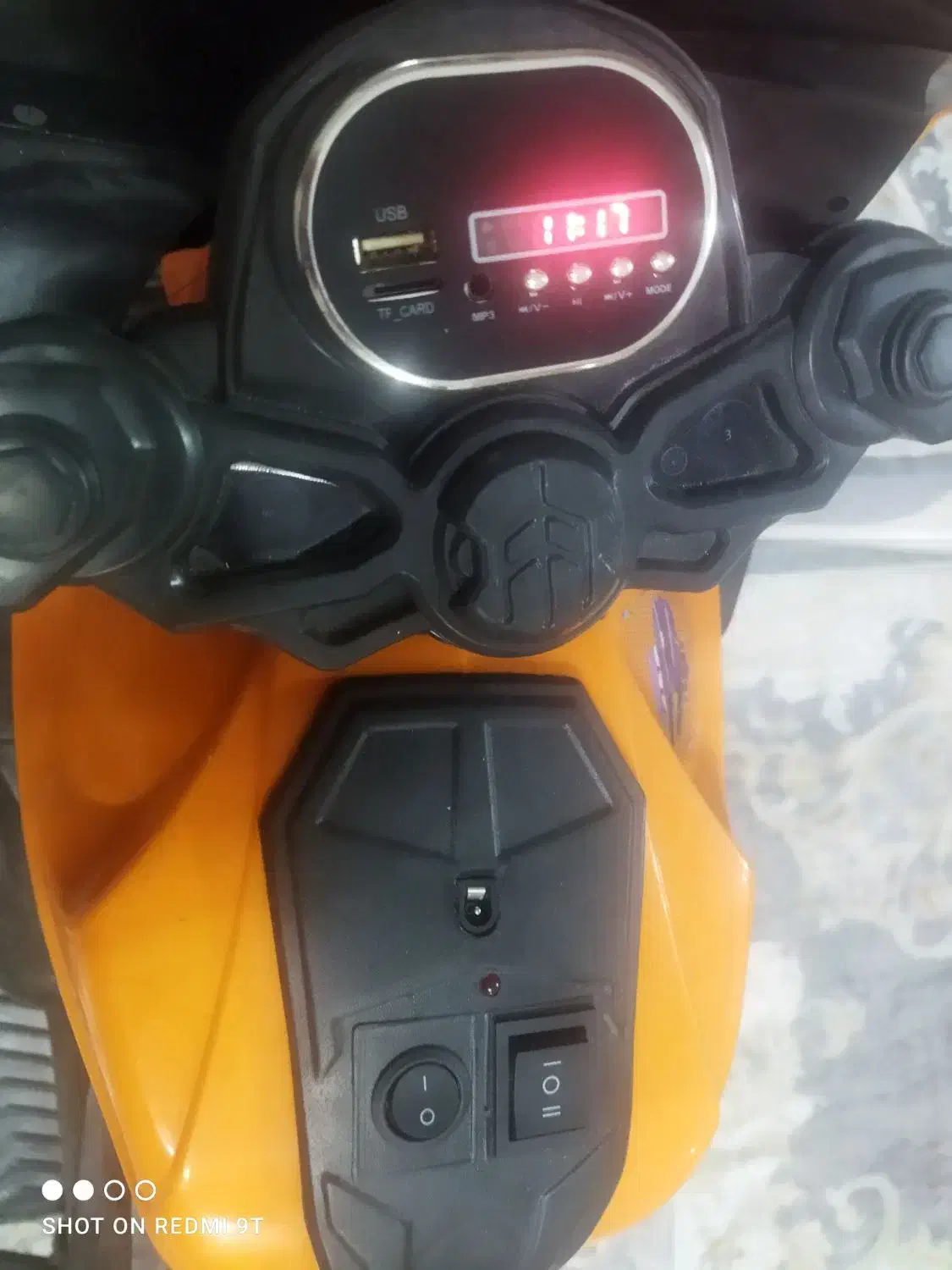 موتور شارژی موزیکال|اسباب‌بازی بچه|تبریز, |دیوار