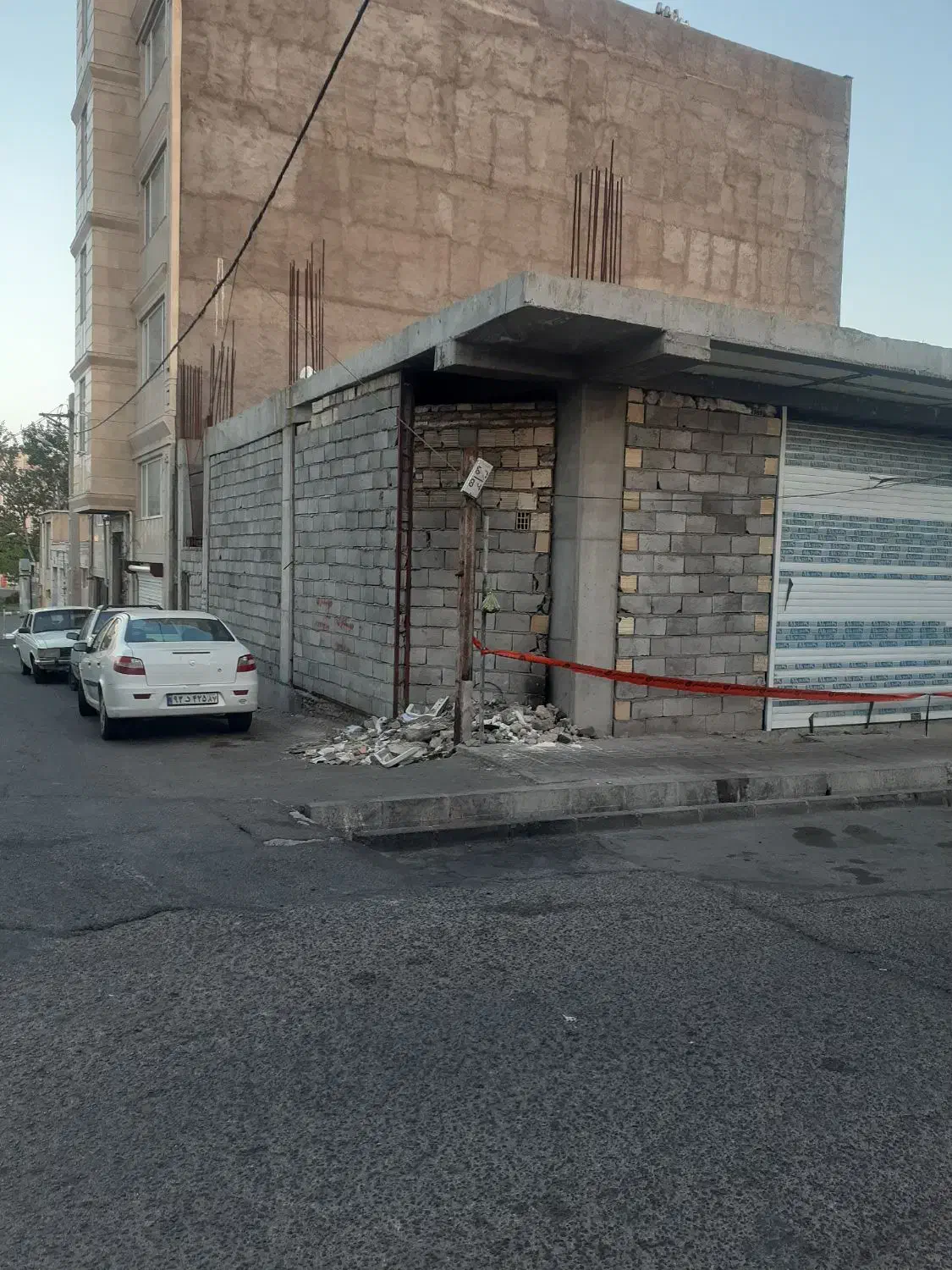 ساختمان نیمه کاره زمین ۱۶۵ متر|فروش زمین و ملک کلنگی|زنجان, |دیوار