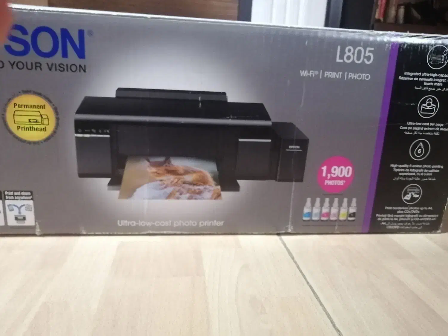 چاپگر اپسون ال ۸۰۵|پرینتر، اسکنر، کپی، فکس|بندر ترکمن, |دیوار