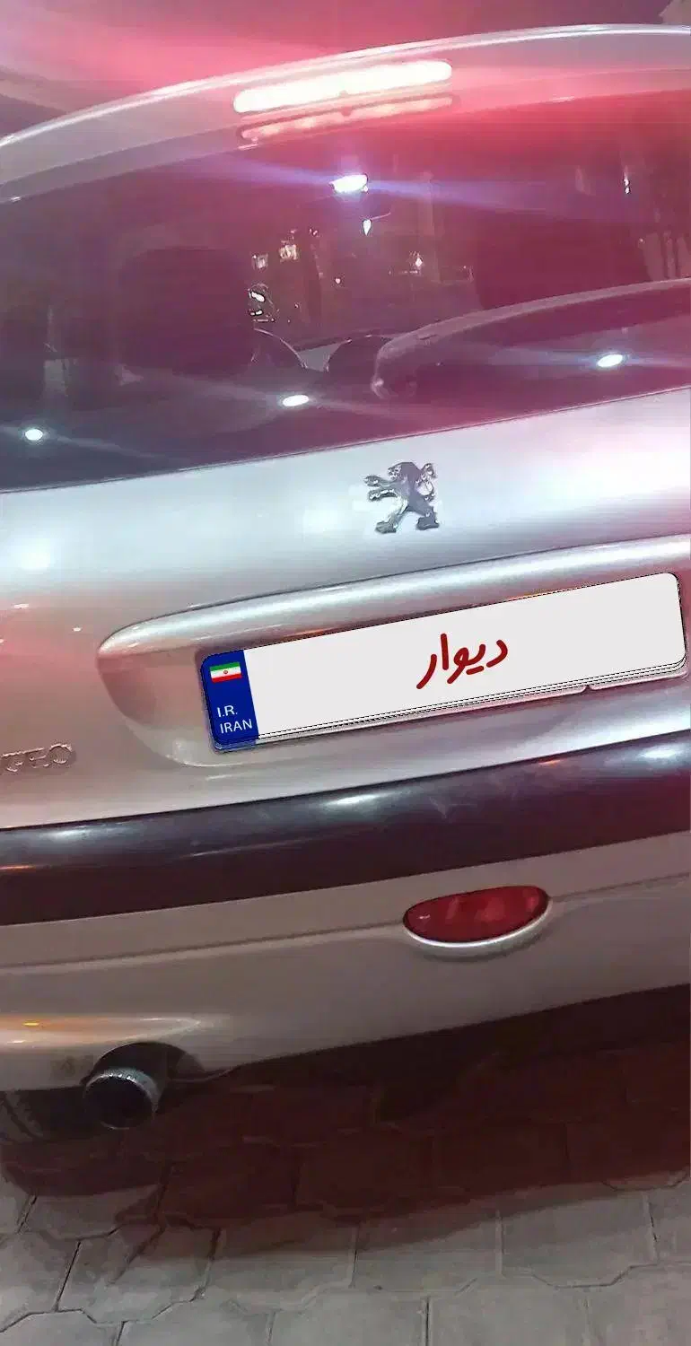 پژو ۲۰۶ تیپ ۲ مدل ۸۳|خودرو سواری و وانت|کاشان, لتحر|دیوار