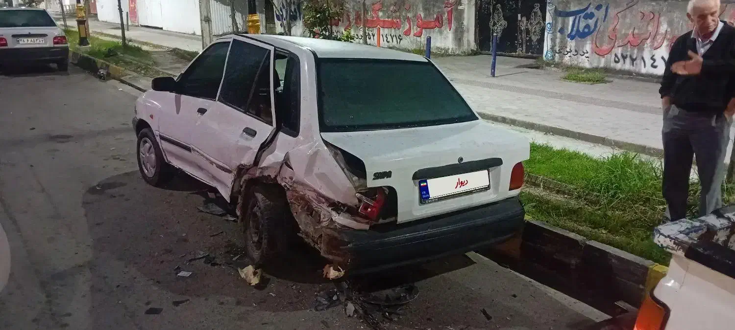 پراید مدل ۸۶ تصادفی|خودرو سواری و وانت|چالوس, |دیوار