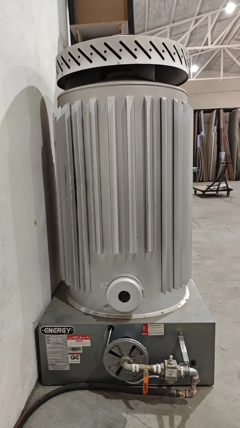 بخاری گازی انرژی کارگاهی|بخاری، هیتر، شومینه|مراغه, |دیوار