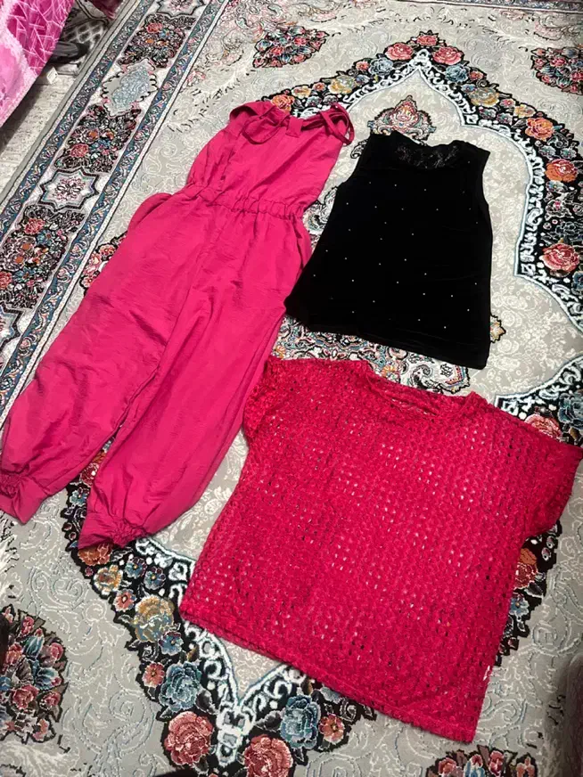 سرهمی شلوار۲عددتاپ توری وریون|لباس|یزدان شهر, |دیوار