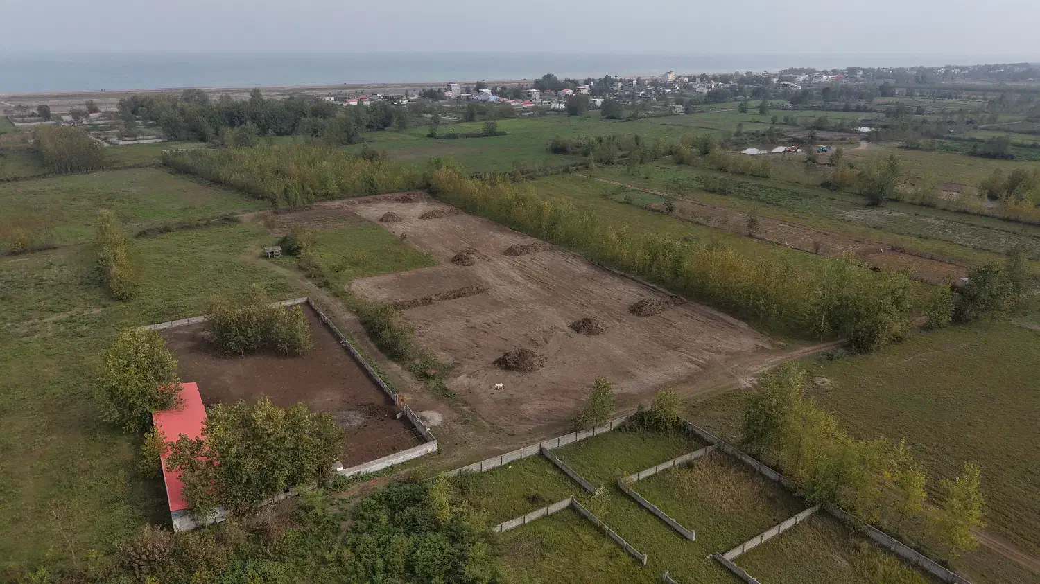 متری 2 میلیونو 500 در ساحل چاف|فروش زمین و ملک کلنگی|رشت, شهرک شهید رجایی|دیوار