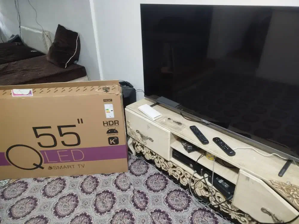 ال ای دی 55 اینچ هوریون Q کیو هوشمند اندروید نو|تلویزیون و پروژکتور|مشهد, طبرسی شمالی|دیوار