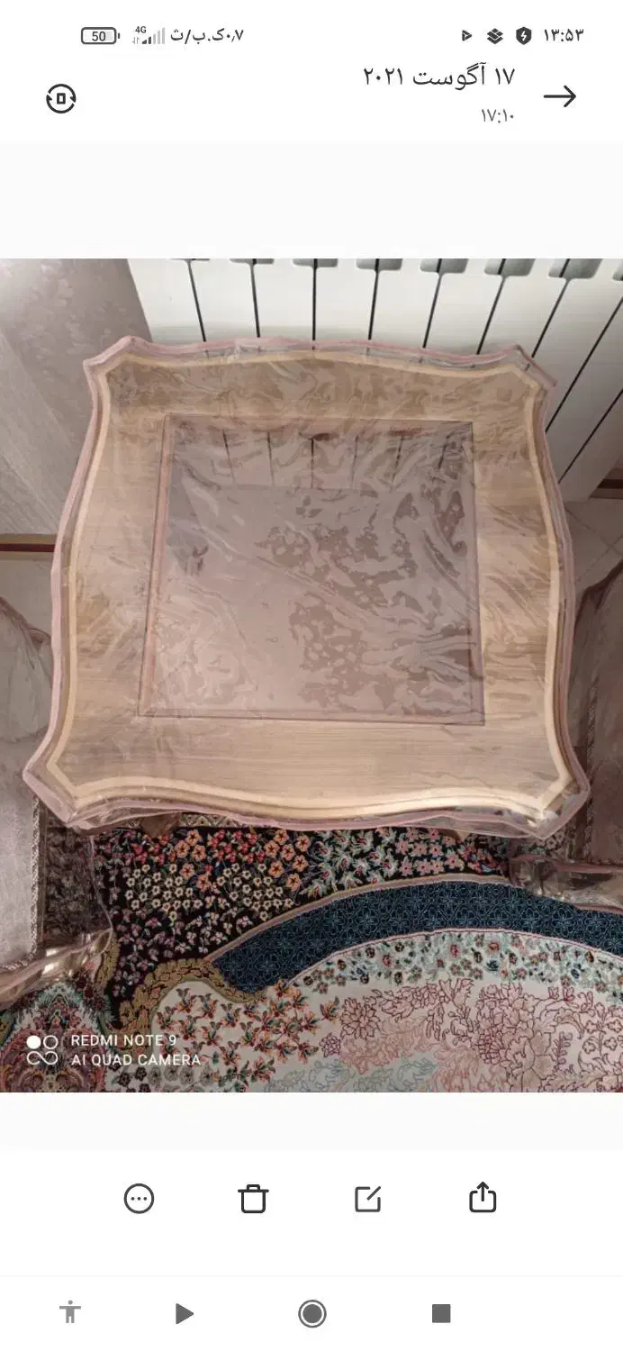 مبلمان9نفرهسلطنتینو|مبلمان خانگی و میز عسلی|فولادشهر, مسکن مهر فولادشهر|دیوار