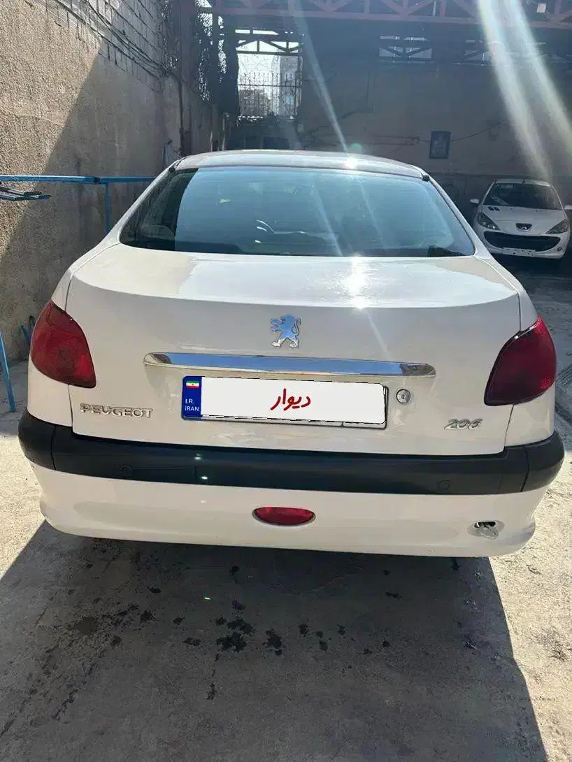 ۲۰۶اس دی مدل ۹۶|خودرو سواری و وانت|گرگان, |دیوار