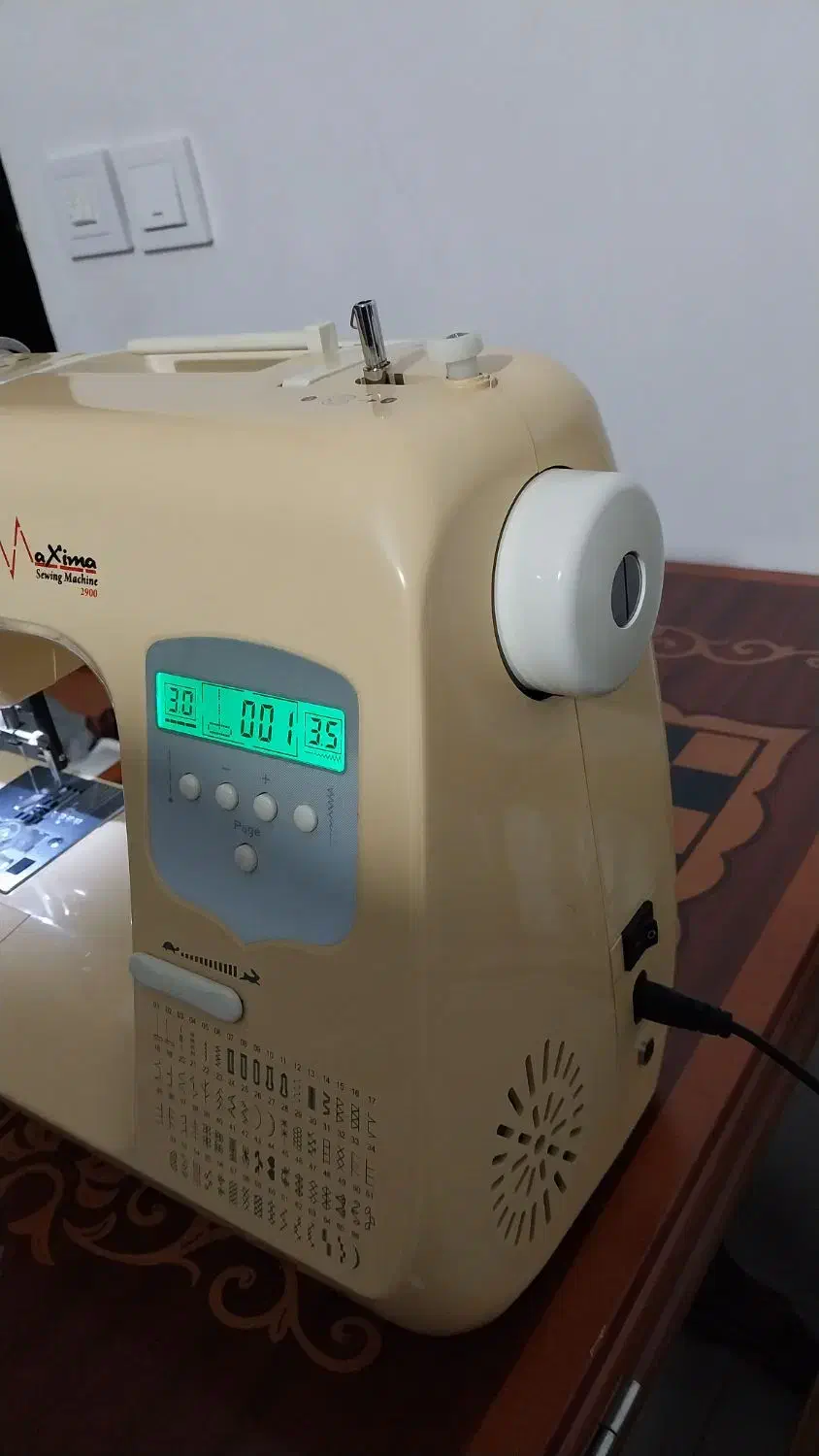 چرخ خیاطی ماکسیما|چرخ خیاطی و ریسندگی|مشکیندشت, |دیوار