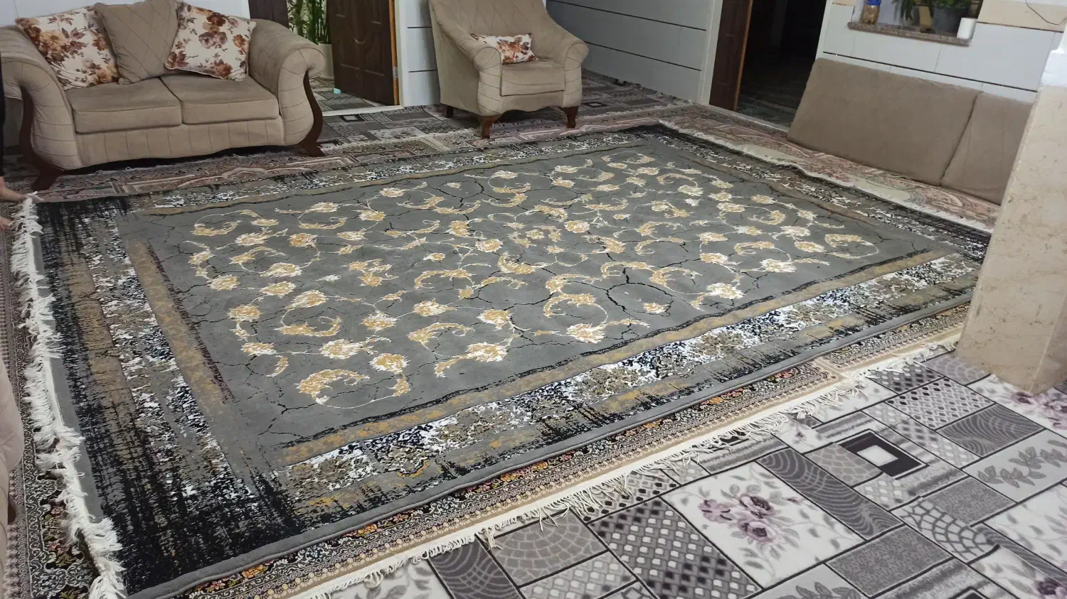 فرش|فرش|شاهرود, |دیوار