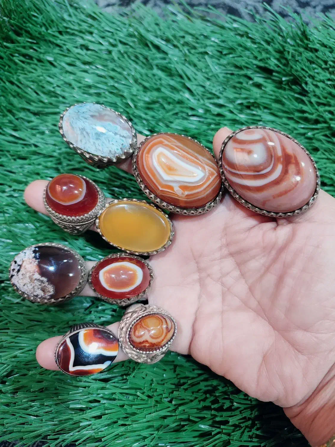 انگشترهای معدنی|جواهرات|شیراز, فرگاز|دیوار