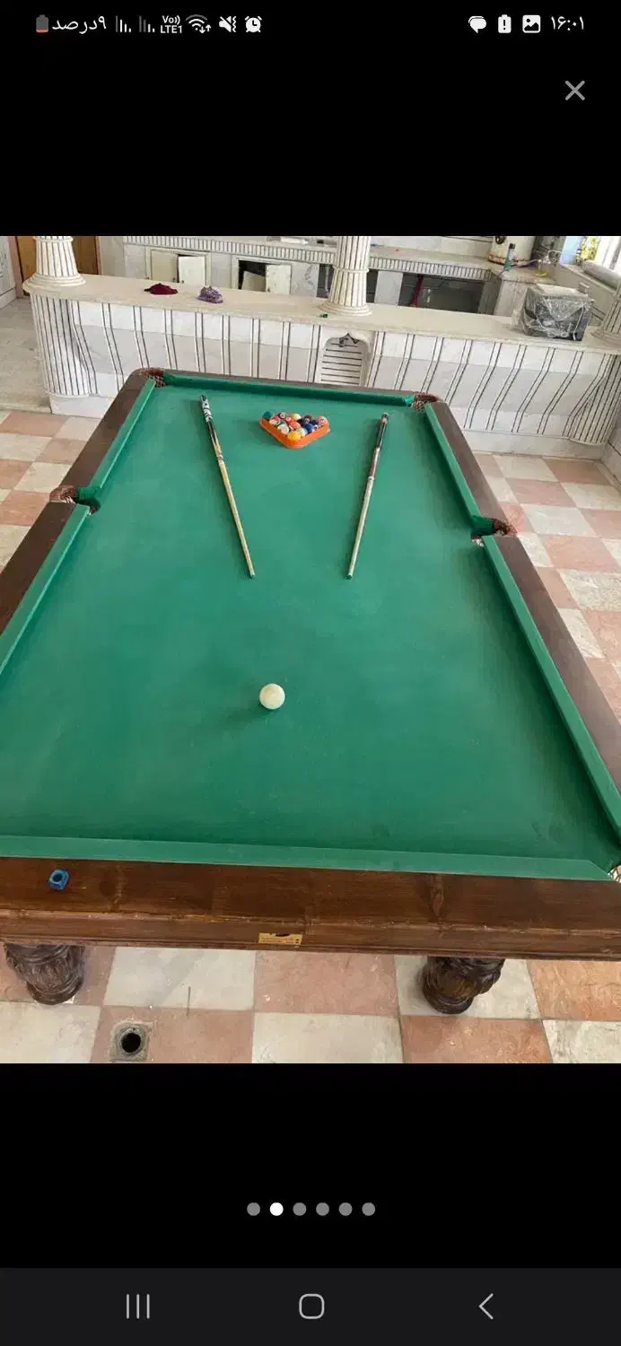 میز بیلیارد|تجهیزات ورزشی|برخوار, |دیوار