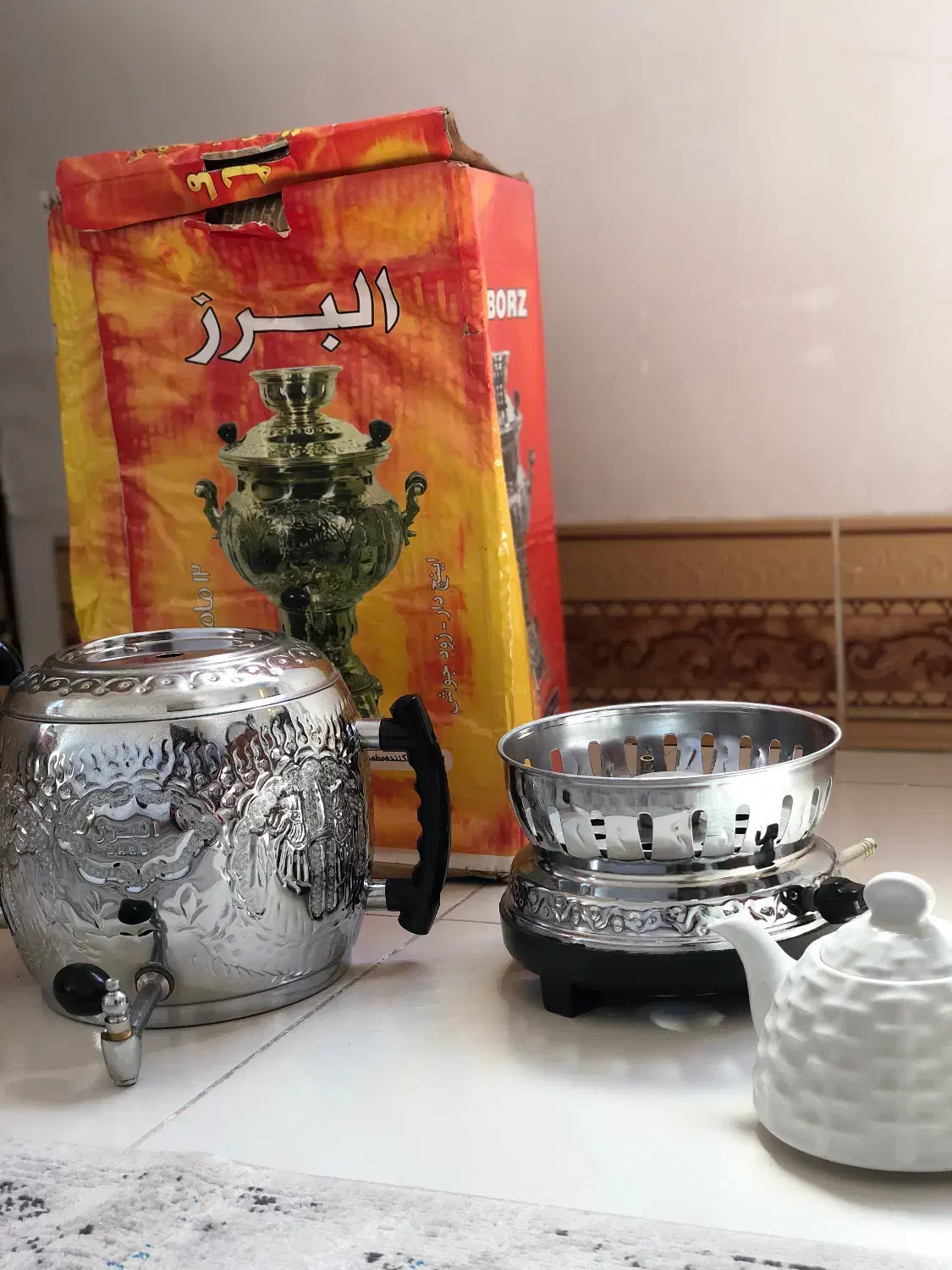 سماور گازی البرز|سماور، چای‌ساز، قهوه‌ساز|بجنورد, |دیوار