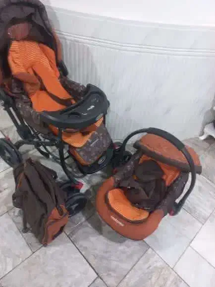 کالسکه،کریر،کیف ست|اسباب و اثاث بچه|میانه, |دیوار