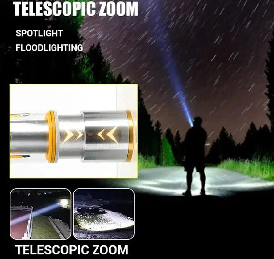 چراغ قوه حرفه ای چندکاره YESNICE|کوهنوردی و کمپینگ|تهران, شهرک استقلال|دیوار