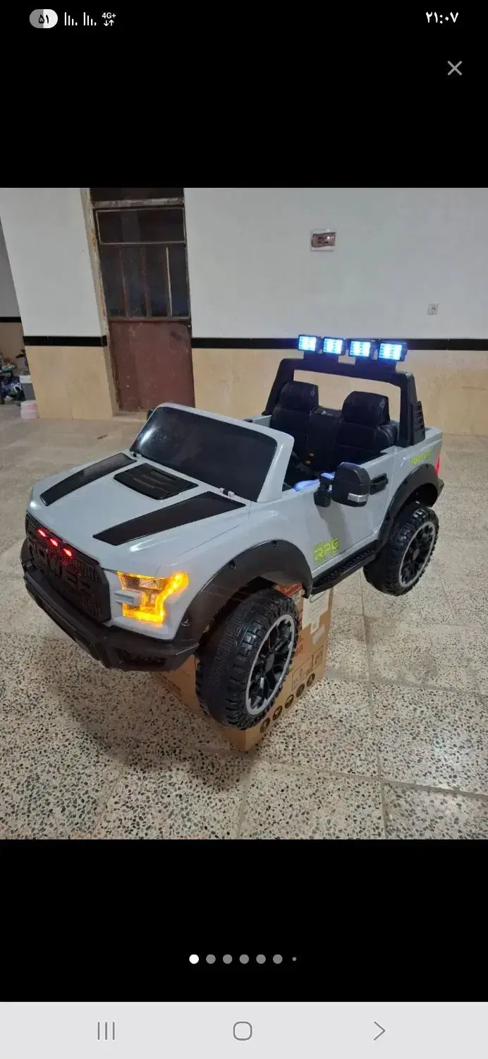 ماشین شارژی ۴موتوره|اسباب‌‌بازی|قروه, |دیوار