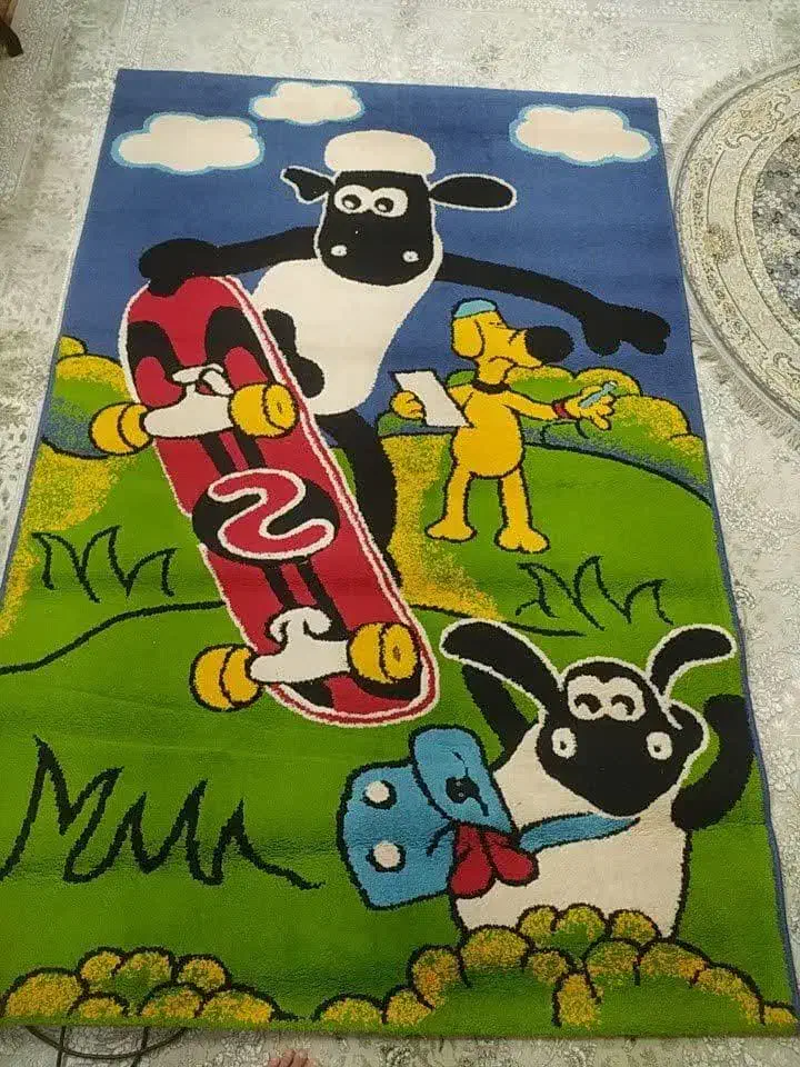 فرش و پرده اتاق کودک|فرش|شاهرود, |دیوار