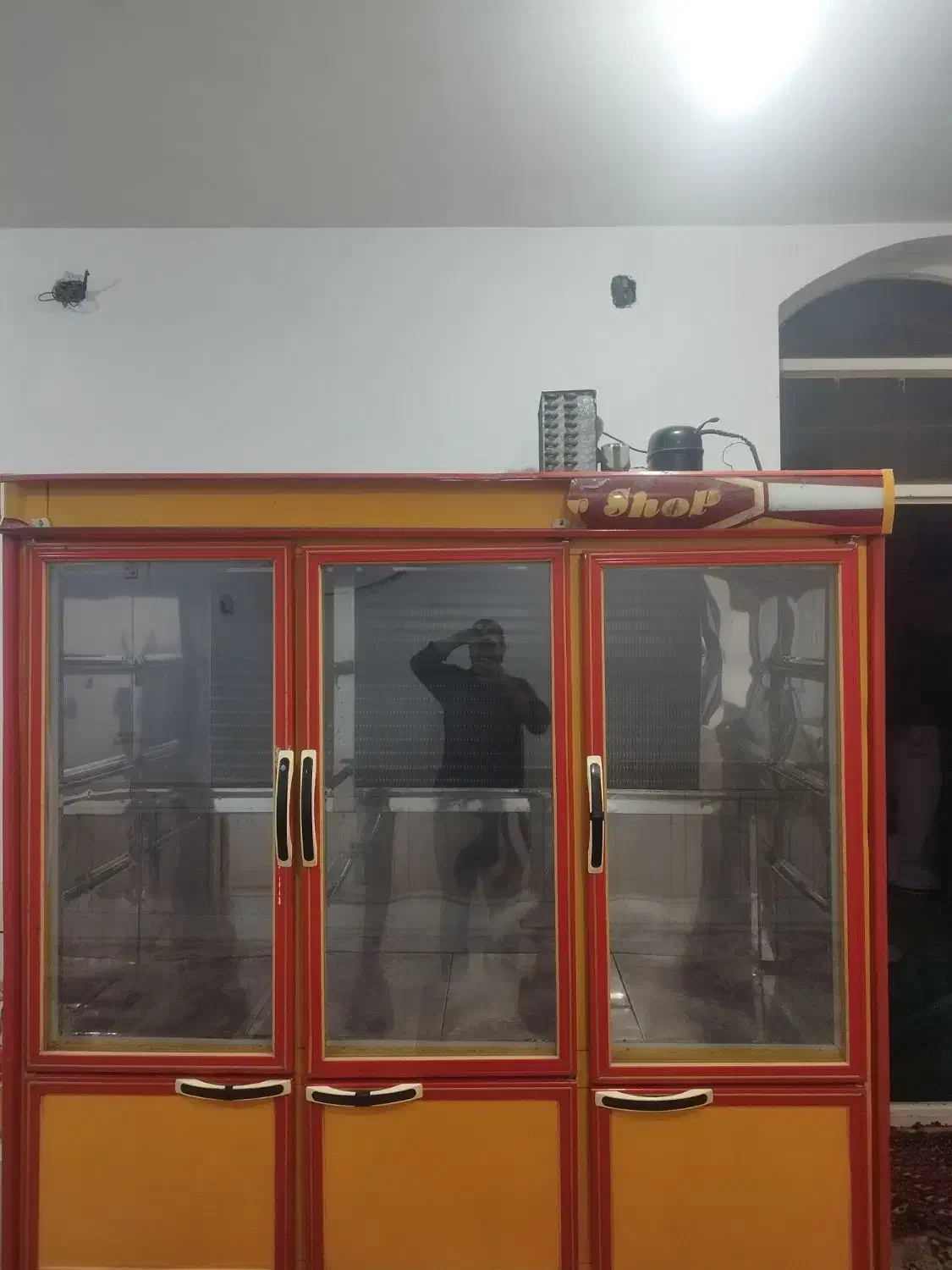 یخچال  ویترینی رادیات دار موتور تایلندی بسیار تمیز|یخچال و فریزر|شوش, |دیوار