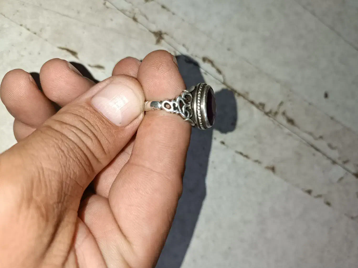 انگشتریاقوت سرخ معدنی|جواهرات|ورامین, خیر آباد|دیوار