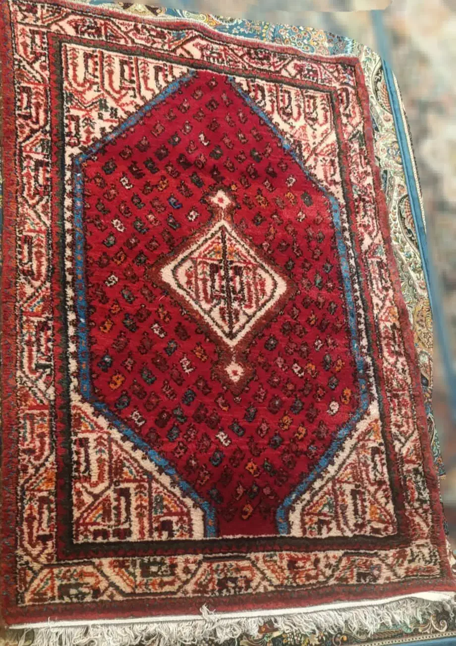فرش دو‌متری ، دست‌بافت قدیمی|فرش|بروجرد, |دیوار