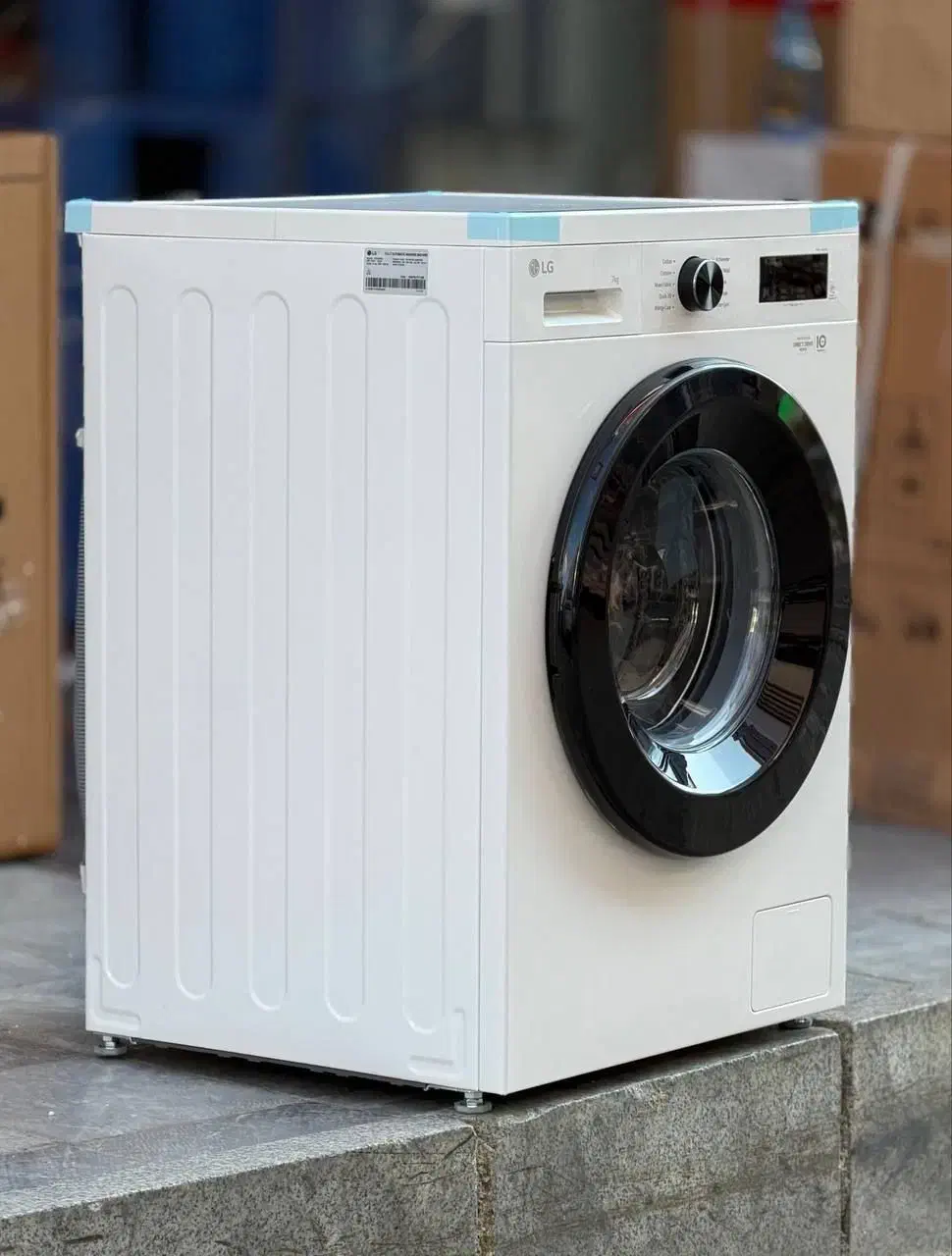 لباسشویی 7کیلوی دودی الجیLG 2025|ماشین لباسشویی و خشک‌کن لباس|کرج, کوی مهر|دیوار