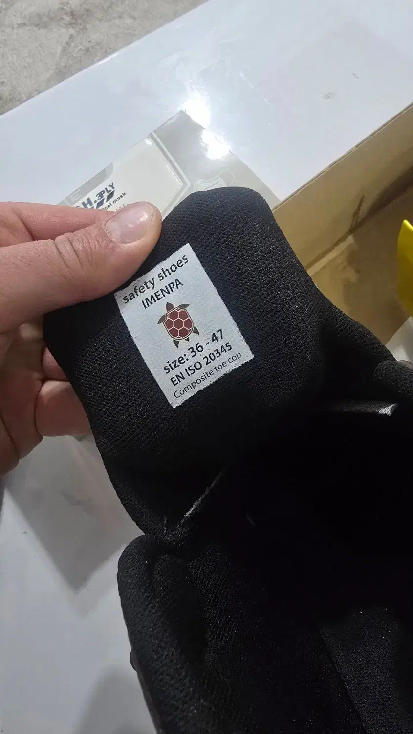 کفش ایمنی سایز۴۳|کیف، کفش، کمربند|بروجن, |دیوار