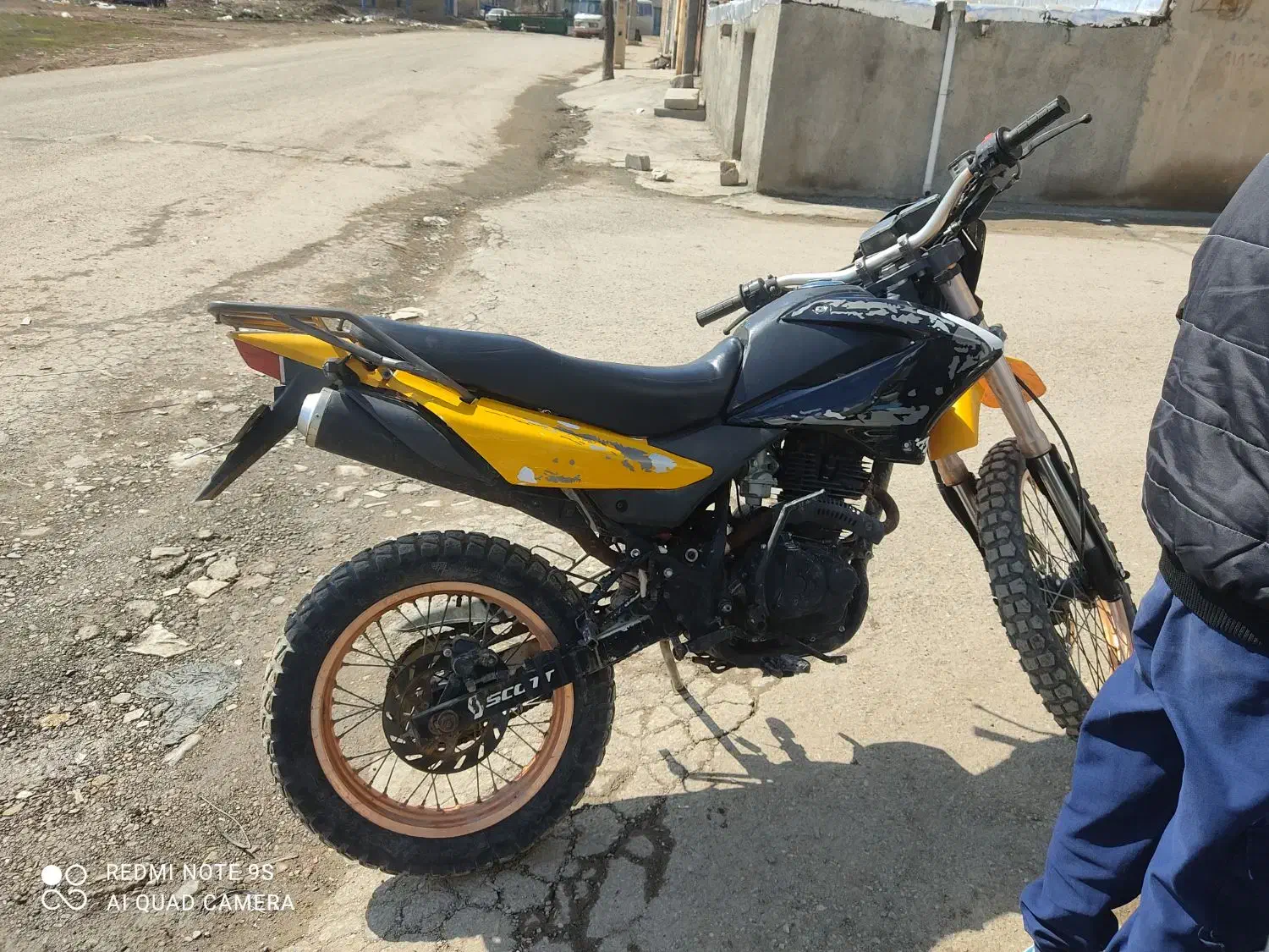 موتور تریل رادیسون 200 مدل 91|موتورسیکلت|کرمانشاه, |دیوار