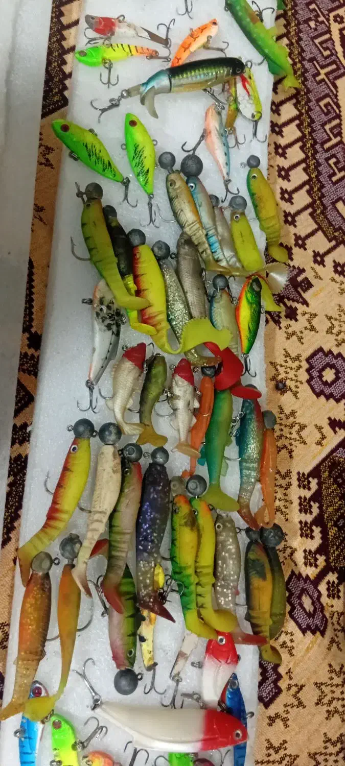 فلزی ژله ای طعمه مصنوعی|ماهیگیری|ارومیه, |دیوار