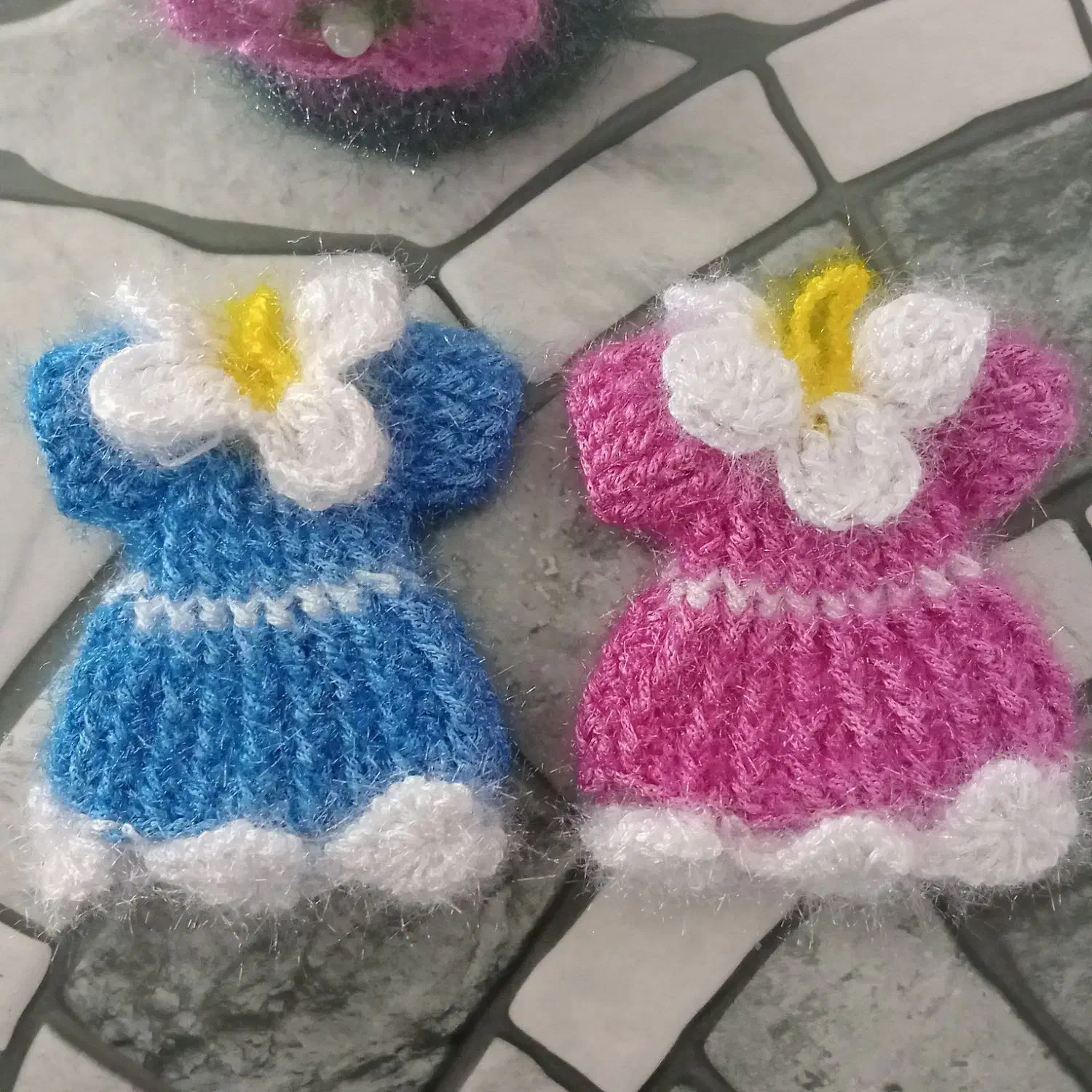 انواع بافتنی اسکاج، رومیزی و بافت تزئینی|لوازم خیاطی و بافتنی|ابریشم, |دیوار