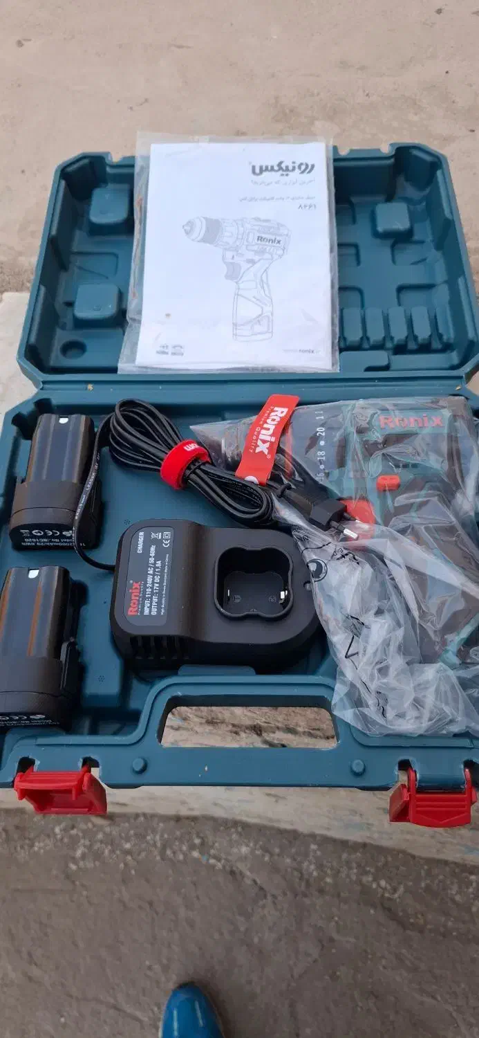 فروش دریل شارژی رونیکس با گارانتی|ماشینآلات صنعتی|یزد, |دیوار