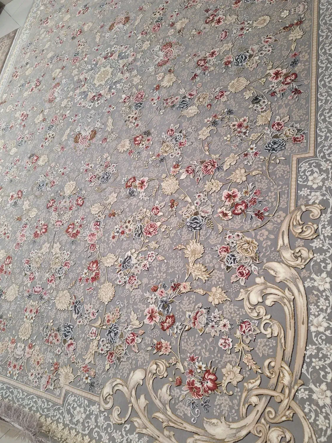 4تخته فرش ۹متری اکبند نونو ۱۲۰۰شانه گلبرجسته|فرش|پردیس, فاز ۳|دیوار