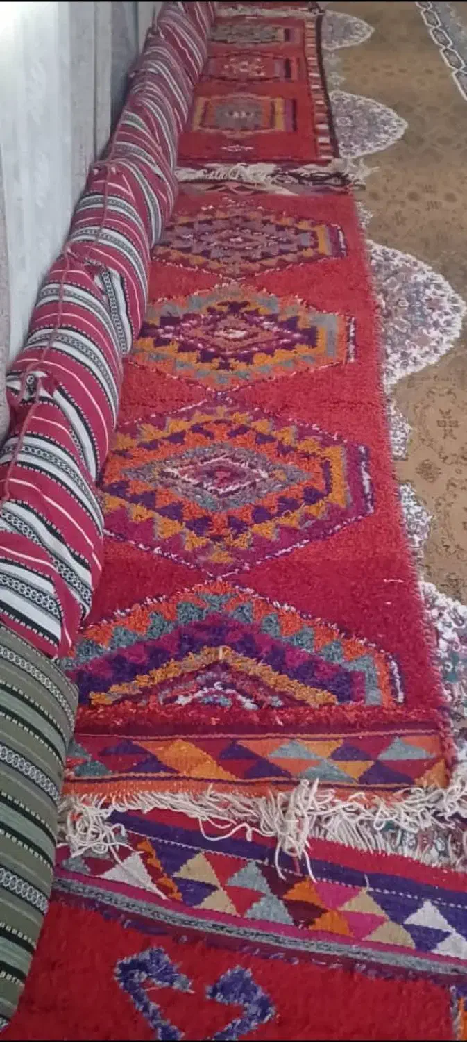 قالچه عربی قدیمه در حده نو|فرش|اهواز, کوی علوی|دیوار