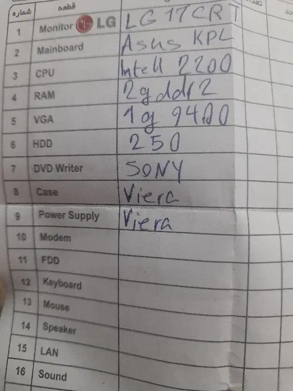 کیس خانگی|رایانه رومیزی|ارومیه, |دیوار