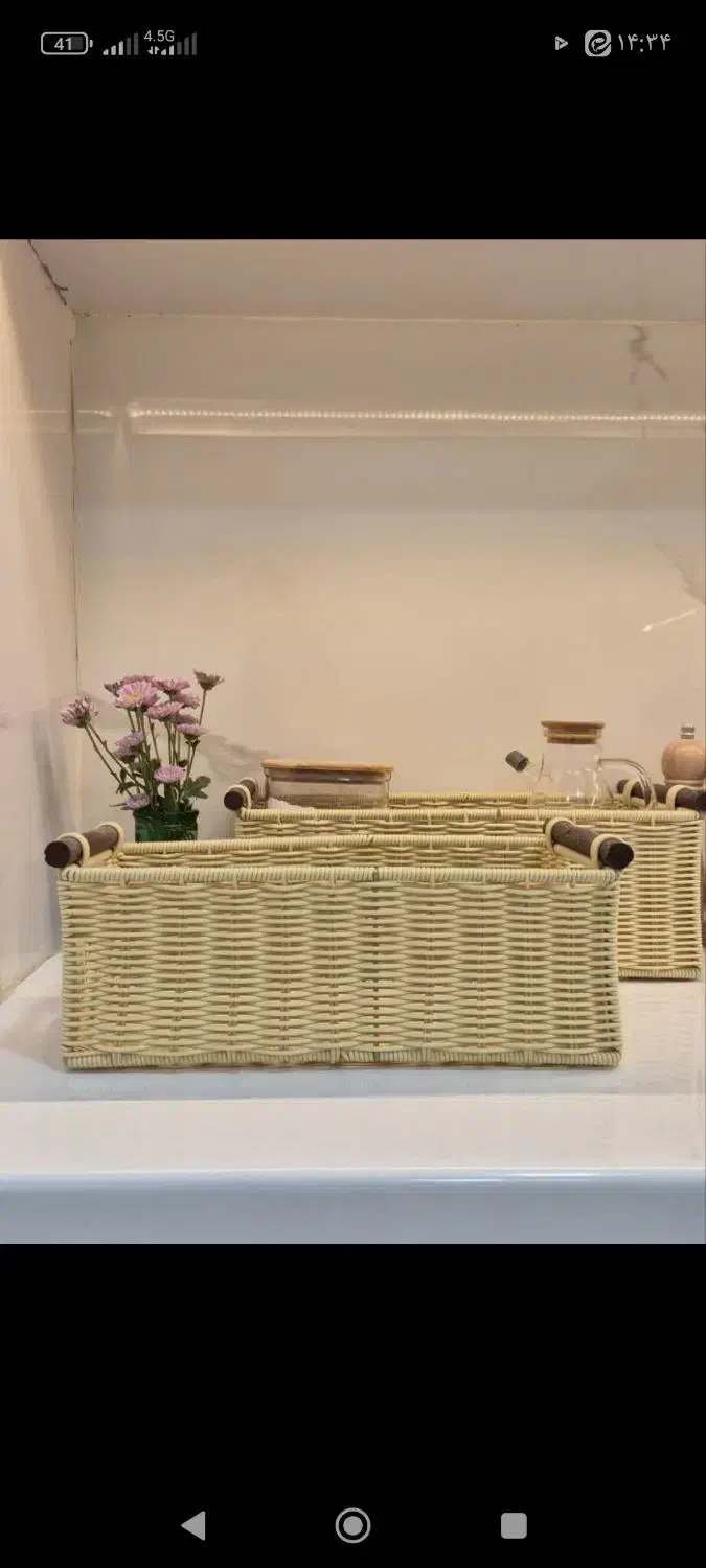 ظروف حصیری|آب‌چکان و نظم‌دهنده ظروف|بهبهان, |دیوار