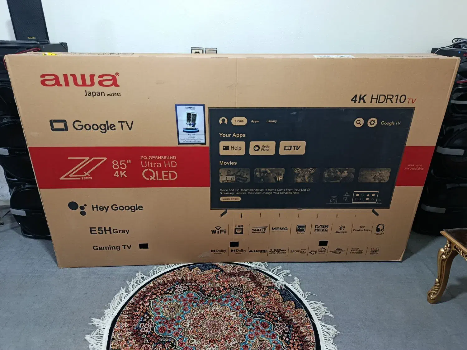 ال ای دی 85اینچ آیوا|تلویزیون و پروژکتور|شاهینشهر, بنیاد ازدواج|دیوار