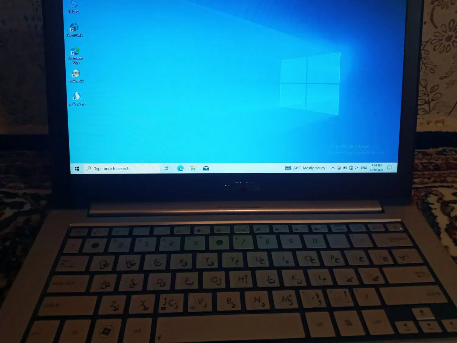 لپ تاپ asus|رایانه همراه|گنبد کاووس, |دیوار