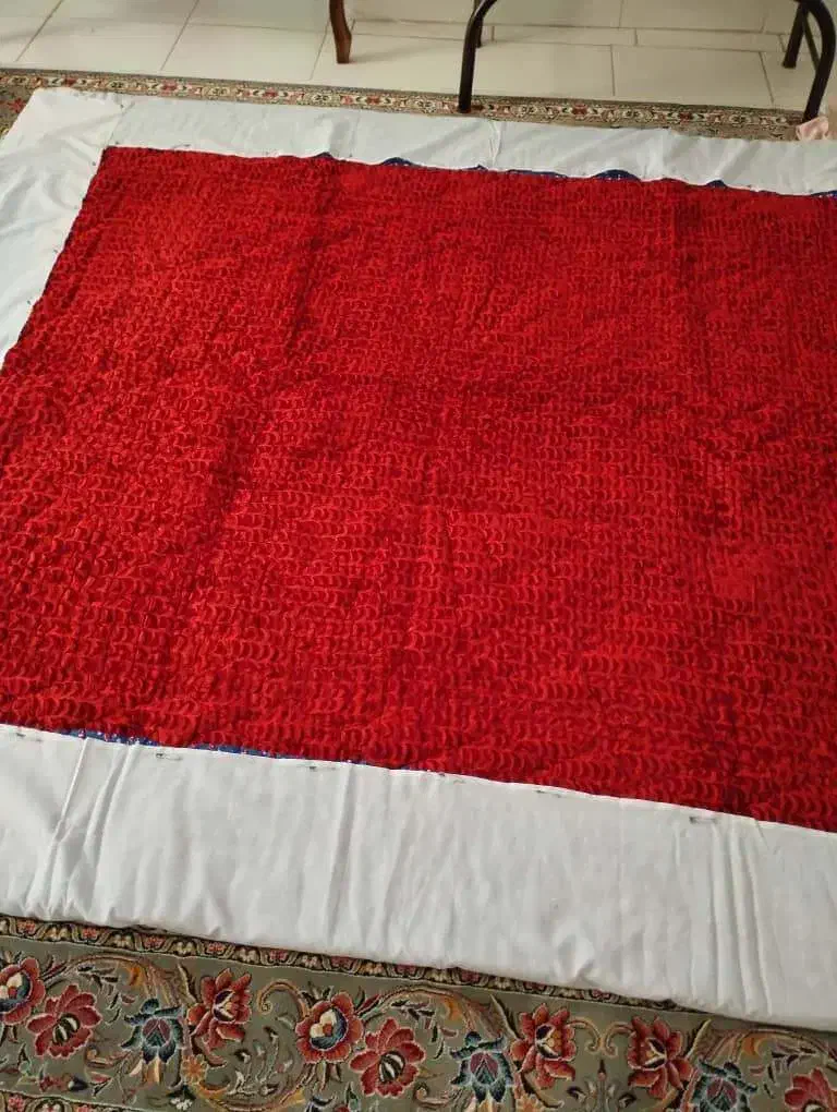 لحاف عروس نو و زیبا|رختخواب، بالش، پتو|اسدآباد, |دیوار